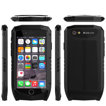 Cargar imagen en el visor de la galería, iPhone 6s/6 Case, Punkcase Metallic PRO Black Series Cover W/ Attached Screen Protector | Touch-ID (Color in image: White)
