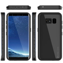 Cargar imagen en el visor de la galería, Galaxy S8 Waterproof Case PunkCase StudStar Black Thin 6.6ft Underwater IP68 Shock/Snow Proof (Color in image: light blue)
