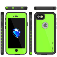 Load image into Gallery viewer, iPhone 7 Waterproof IP68 Case, Punkcase [Light Green] [StudStar Series] [Slim Fit] [Dirt/Snow Proof] (Color in image: teal)
