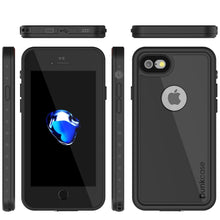 Cargar imagen en el visor de la galería, iPhone SE (4.7&quot;) Waterproof Case, Punkcase [Black] [StudStar Series] [Slim Fit] [IP68 Certified][Dirtproof] [Snowproof] (Color in image: light green)

