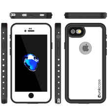 Cargar imagen en el visor de la galería, iPhone 7 Waterproof IP68 Case, Punkcase [White] [StudStar Series] [Slim Fit] [Dirtproof] [Snowproof] (Color in image: light blue)

