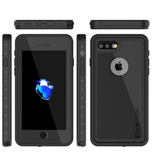 Cargar imagen en el visor de la galería, iPhone 8+ Plus Waterproof Case, Punkcase [StudStar Series] [Black] [Slim Fit] [Shockproof] [Dirtproof] [Snowproof] Armor Cover (Color in image: light green)
