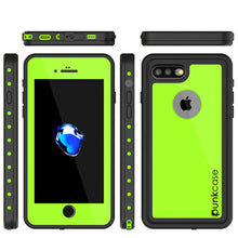 Cargar imagen en el visor de la galería, iPhone 8+ Plus Waterproof Case, Punkcase [StudStar Series] [Light Green] [Slim Fit] [Shockproof] [Dirtproof] [Snowproof] Armor Cover (Color in image: pink)
