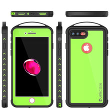 Load image into Gallery viewer, iPhone 8+ Plus Waterproof Case, Punkcase ALPINE Series, Light Green | Heavy Duty Armor Cover (Color in image: white)
