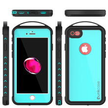 Load image into Gallery viewer, iPhone 7 Waterproof Case, Punkcase ALPINE Series, Teal | Heavy Duty Armor Cover (Color in image: light blue)
