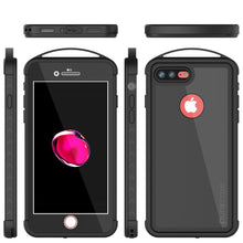 Cargar imagen en el visor de la galería, iPhone 8+ Plus Waterproof Case, Punkcase ALPINE Series, Black | Heavy Duty Armor Cover (Color in image: teal)
