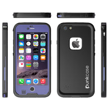 Cargar imagen en el visor de la galería, iPhone 6S+/6+ Plus Waterproof Case, Punkcase SpikeStar Purple Thin Fit 6.6ft Underwater IP68 (Color in image: black)
