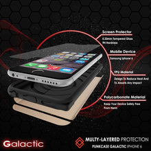 Cargar imagen en el visor de la galería, iPhone 5s/5/SE Case PunkCase Galactic Gold Series Slim w/ Tempered Glass | Lifetime Warranty (Color in image: black)

