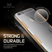 Load image into Gallery viewer, iPhone 6s Plus Case Gold Ghostek Cloak, Slim Protective Armor w/ Tempered Glass | Lifetime Warranty (Color in image: pink)
