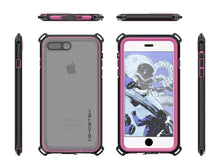 Cargar imagen en el visor de la galería, iPhone 7 Plus Waterproof Case, Ghostek Nautical Series for iPhone 7 Plus | Slim Underwater Protection | Adventure Duty | Swimming (Pink) (Color in image: Red)
