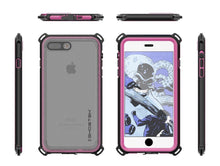 Load image into Gallery viewer, iPhone 8+ Plus Waterproof Case, Ghostek Nautical Series for iPhone 8+ Plus | Slim Underwater Protection | Adventure Duty | Swimming (Pink) (Color in image: Red)

