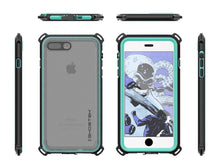 Load image into Gallery viewer, iPhone 8+ Plus Waterproof Case, Ghostek Nautical Series for iPhone 8+ Plus | Slim Underwater Protection | Adventure Duty | Swimming (Teal) 
