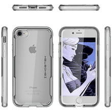Cargar imagen en el visor de la galería, iPhone 8 Case, Ghostek Cloak 3 Series Case for iPhone 8 Case Clear Protective Case [SILVER] (Color in image: Pink)
