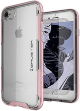 Cargar imagen en el visor de la galería, iPhone 8 Case, Ghostek Cloak 3 Series Case for iPhone 8 Case Clear Protective Case [Rose Pink] (Color in image: Pink)
