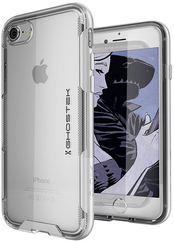 iPhone 8 Case, Ghostek Cloak 3 Series Case for iPhone 8 Case Clear Protective Case [SILVER] (Color in image: Gold)