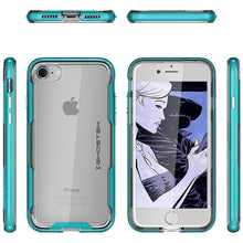 Cargar imagen en el visor de la galería, iPhone 8 Case, Ghostek Cloak 3 Series Case for iPhone 8 Case Clear Protective Case [TEAL] 
