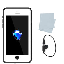 Cargar imagen en el visor de la galería, iPhone 7+ Plus Waterproof IP68 Case, Punkcase [Clear] [StudStar Series] [Slim Fit] [Dirtproof] (Color in image: black)
