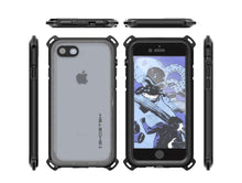 Cargar imagen en el visor de la galería, iPhone  8  Waterproof Case, Ghostek Nautical Series for iPhone  8  | Slim Underwater Protection | Ultra Fit | Swimming (Black) (Color in image: Green)
