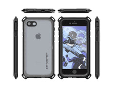 Cargar imagen en el visor de la galería, iPhone 7 Waterproof Case, Ghostek Nautical Series for iPhone 7 | Slim Underwater Protection | Ultra Fit | Swimming (Black) (Color in image: Green)
