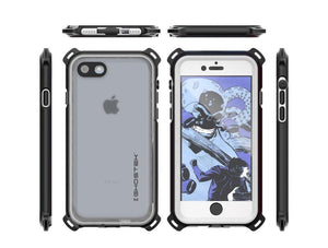 iPhone  8  Waterproof Case, Ghostek Nautical Series for iPhone  8  | Slim Underwater Protection | Adventure Duty | Ultra Fit | Swimming (White) (Color in image: Teal)