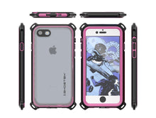 Cargar imagen en el visor de la galería, iPhone  8  Waterproof Case, Ghostek Nautical Series for iPhone  8  | Slim Underwater Protection | Adventure Duty | Ultra Fit | Swimming (Pink) (Color in image: Teal)
