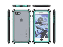 Cargar imagen en el visor de la galería, iPhone  8  Waterproof Case, Ghostek Nautical Series for iPhone  8  | Slim Underwater Protection | Adventure Duty | Ultra Fit | Swimming (Teal) (Color in image: Pink)
