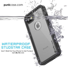 Cargar imagen en el visor de la galería, iPhone 7 Waterproof IP68 Case, Punkcase [Light Green] [StudStar Series] [Slim Fit] [Dirt/Snow Proof] (Color in image: light blue)
