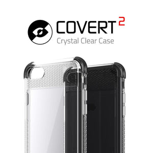 iPhone  8 Case, Ghostek Covert 2 Series for iPhone  8 & iPhone  8 Protective Case [BLACK] (Color in image: Orange)