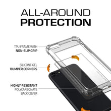 Cargar imagen en el visor de la galería, iPhone 7 Case, Ghostek Covert 2 Series for iPhone 7 Protective Case [ORANGE] (Color in image: Teal)
