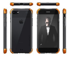iPhone  8 Case, Ghostek Covert 2 Series for iPhone  8 Protective Case [ORANGE] (Color in image: White)