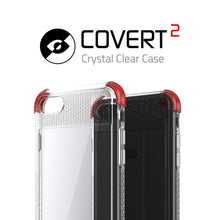 Cargar imagen en el visor de la galería, iPhone  8 Case, Ghostek Covert 2 Series for iPhone  8 Protective Case [RED] (Color in image: Teal)
