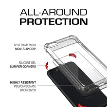 Cargar imagen en el visor de la galería, iPhone 7 Case, Ghostek Covert 2 Series for iPhone 7 Protective Case [RED] (Color in image: Pink)
