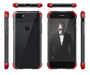 iPhone  8 Case, Ghostek Covert 2 Series for iPhone  8 Protective Case [RED] (Color in image: Orange)