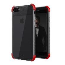 Cargar imagen en el visor de la galería, iPhone 7 Case, Ghostek Covert 2 Series for iPhone 7 Protective Case [RED] (Color in image: Red)
