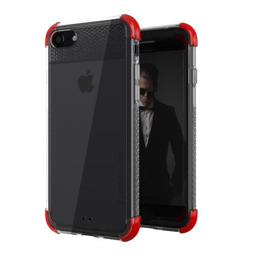 iPhone 7 Case, Ghostek Covert 2 Series for iPhone 7 Protective Case [RED] (Color in image: Red)