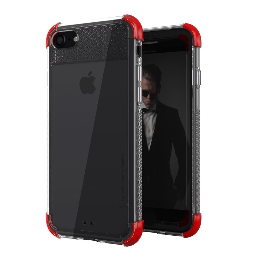iPhone 7 Case, Ghostek Covert 2 Series for iPhone 7 Protective Case [RED] (Color in image: Red)