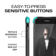 Cargar imagen en el visor de la galería, iPhone  8 Case, Ghostek Covert 2 Series for iPhone  8 Protective Case [TEAL] (Color in image: White)
