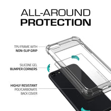 Cargar imagen en el visor de la galería, iPhone 7 Case, Ghostek Covert 2 Series for iPhone 7 Protective Case [TEAL] (Color in image: Orange)
