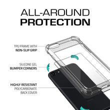 Cargar imagen en el visor de la galería, iPhone  8 Case, Ghostek Covert 2 Series for iPhone  8 Protective Case [TEAL] (Color in image: Orange)
