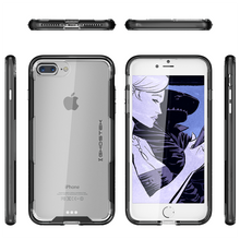 Cargar imagen en el visor de la galería, iPhone 8+ Plus Case, Ghostek Cloak 3 Series  for iPhone 8+ Plus  Case [BLACK] (Color in image: Red)
