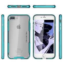 Cargar imagen en el visor de la galería, iPhone 8+ Plus Case, Ghostek Cloak 3 Series  for iPhone 8+ Plus  Case [TEAL] (Color in image: Red)
