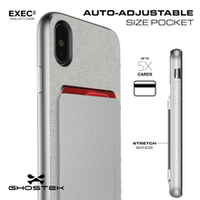 Cargar imagen en el visor de la galería, iPhone 8+ Plus Case, Ghostek Exec 2 Series for  iPhone 8+ Plus Protective Wallet Case [ROSE PINK] (Color in image: Brown)
