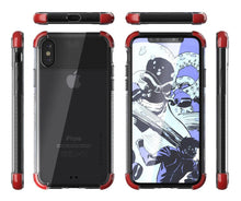 Cargar imagen en el visor de la galería, iPhone X Case, Military Grade Standard Drop Tested &amp; Supports Wireless Charging | Ghostek Covert 2 Series – Perfect Ultra Slim Protection | Red (Color in image: Orange)
