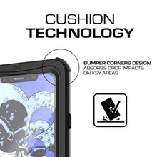 Load image into Gallery viewer, iPhone X Waterproof Case, Ghostek Nautical Military Grade Shock &amp; Drop Tested | Face ID Compatible – Retail Packaging | Black (Color in image: Teal)
