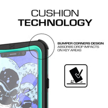 Load image into Gallery viewer, iPhone X Waterproof Case, Ghostek Nautical Series Extreme Durable Tough Cover | Hybrid Impact Rugged Outdoor Design | Teal (Color in image: Red)
