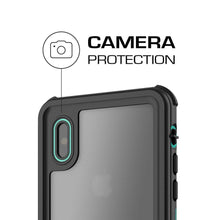 Load image into Gallery viewer, iPhone X Waterproof Case, Ghostek Nautical Series Extreme Durable Tough Cover | Hybrid Impact Rugged Outdoor Design | Teal 

