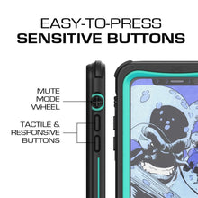 Load image into Gallery viewer, iPhone X Waterproof Case, Ghostek Nautical Series Extreme Durable Tough Cover | Hybrid Impact Rugged Outdoor Design | Teal 
