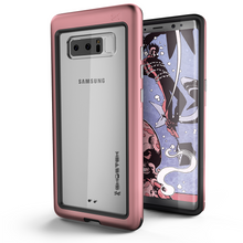 Cargar imagen en el visor de la galería, Galaxy Note 8, Ghostek Atomic Slim Galaxy Note 8 Case Shockproof Impact Hybrid Modern Design  | Pink (Color in image: Pink)
