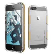 Cargar imagen en el visor de la galería, iPhone SE/5S/5 Case Ghostek® Cloak Gold Slim | Tempered Glass | Lifetime Warranty Exchange (Color in image: gold)
