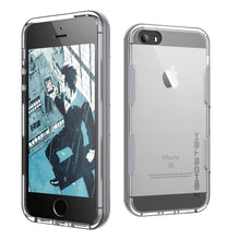 Cargar imagen en el visor de la galería, iPhone SE/5S/5 Case Ghostek® Cloak Silver Slim | Tempered Glass | Lifetime Warranty Exchange (Color in image: silver)
